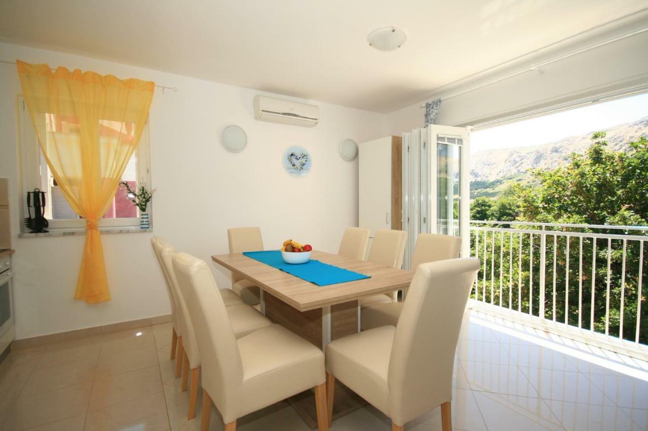 Apartment Mimoza 5, Baska, Krk エクステリア 写真